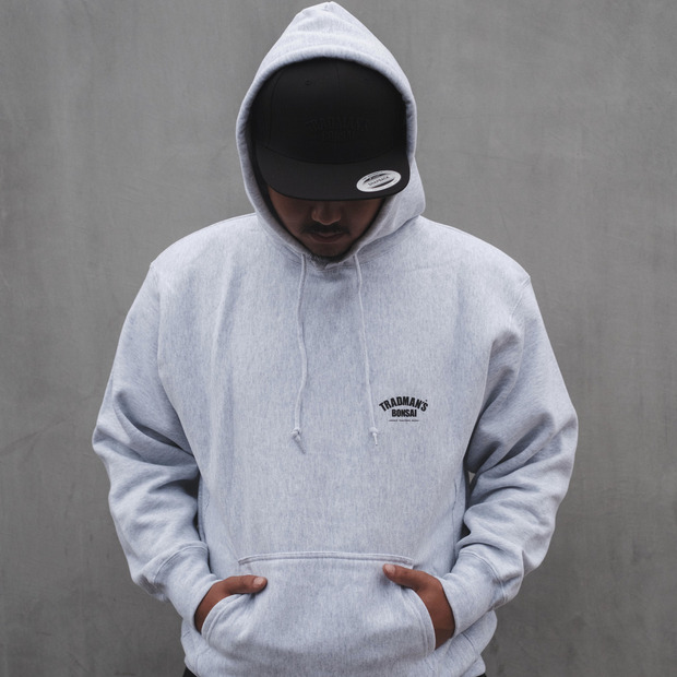 TRAD KAMON  HOODIE -GRAY- 詳細画像
